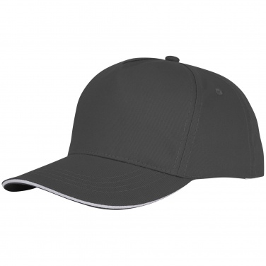 Logotrade promotional item image of: Ceto 5 panel sandwich cap