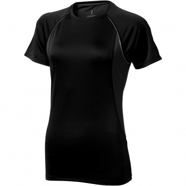 Logo trade promotional item photo of: Quebec short sleeve women's cool fit t-shirt