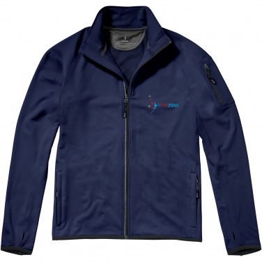 Logotrade promotional giveaway image of: Mani men's performance full zip fleece jacket