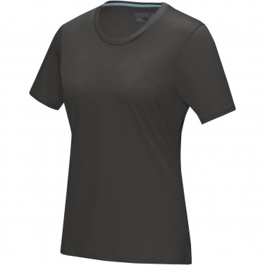 Logo trade advertising products image of: Azurite short sleeve women’s organic t-shirt