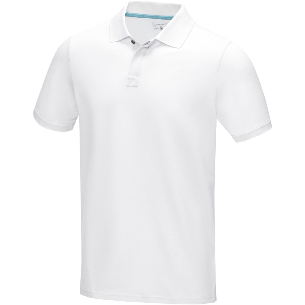 Logo trade advertising product photo of: Graphite short sleeve men’s organic polo