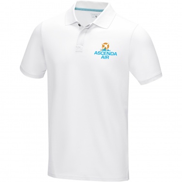 Logotrade promotional giveaways photo of: Graphite short sleeve men’s organic polo