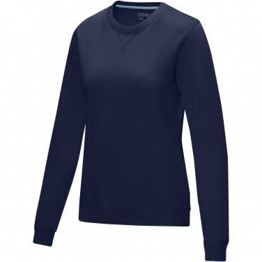 Logo trade promotional giveaways image of: Jasper women’s organic recycled crewneck sweater