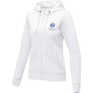Logo trade promotional merchandise picture of: Theron women’s full zip hoodie