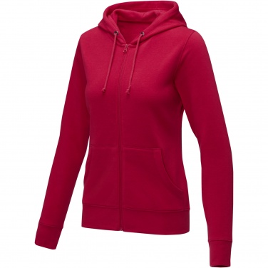 Logo trade business gifts image of: Theron women’s full zip hoodie