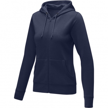 Logo trade promotional merchandise picture of: Theron women’s full zip hoodie