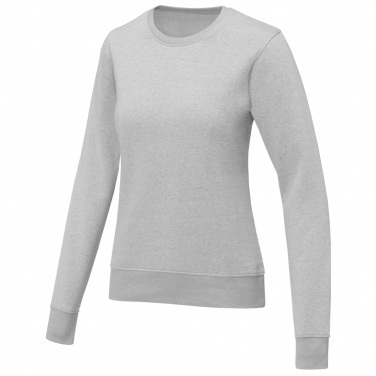 Logo trade business gifts image of: Zenon women’s crewneck sweater
