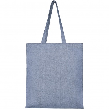 Logo trade promotional giveaway photo of: Pheebs 210 g/m² recycled tote bag 7L