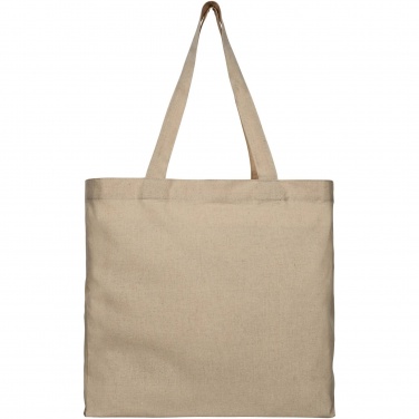Logotrade promotional merchandise picture of: Pheebs 210 g/m² recycled gusset tote bag 13L
