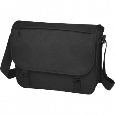 Logo trade promotional merchandise image of: Baikal GRS RPET 15" laptop bag 12L
