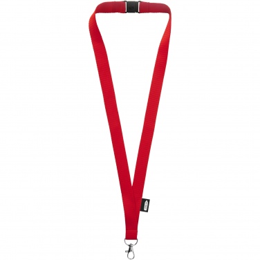 Logotrade promotional merchandise photo of: Tom recycled PET lanyard with breakaway closure