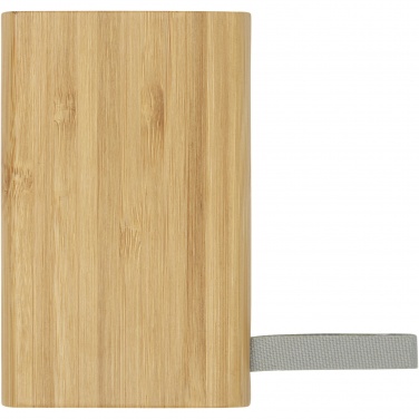 Logotrade promotional item image of: Tulda 5000 mAh bamboo power bank