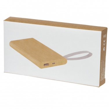 Logotrade promotional item picture of: Tulda 5000 mAh bamboo power bank