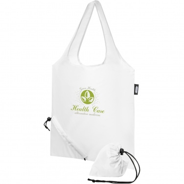 Logo trade promotional gifts image of: Sabia RPET foldable tote bag 7L