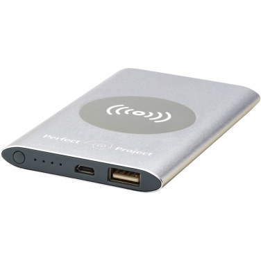 Logotrade business gift image of: Juice 4000mAh wireless power bank 