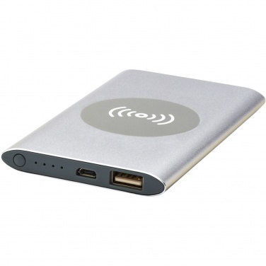 Logotrade promotional item image of: Juice 4000mAh wireless power bank 