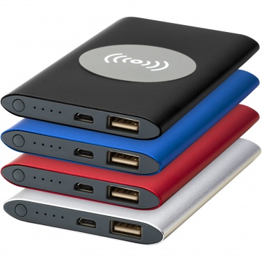 Logotrade promotional product image of: Juice 4000mAh wireless power bank 