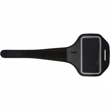 Logo trade corporate gift photo of: Haile reflective smartphone bracelet with transparent cover