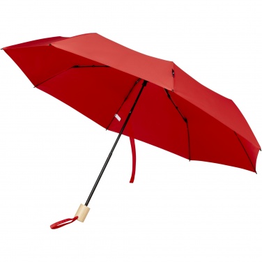 Logotrade corporate gift picture of: Birgit 21'' foldable windproof recycled PET umbrella
