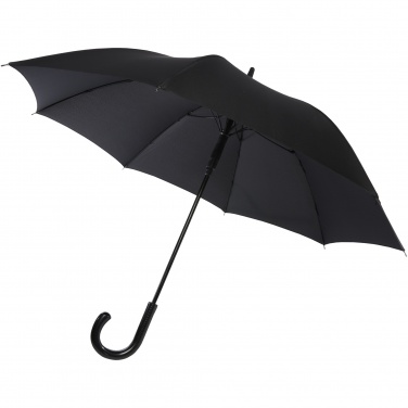 Logotrade promotional product image of: Fontana 23" auto open umbrella with carbon look and crooked handle