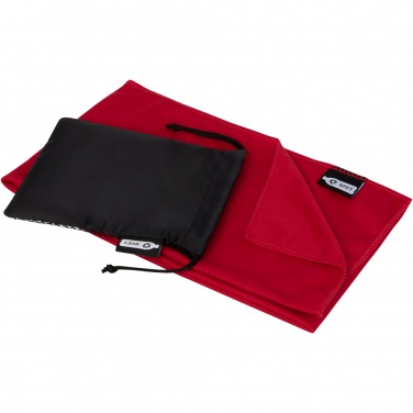 Logo trade promotional gift photo of: Raquel cooling towel made from recycled PET 80x30 cm