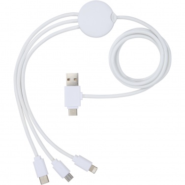 Logotrade promotional gift picture of: Pure 5-in-1 charging cable with antibacterial additive