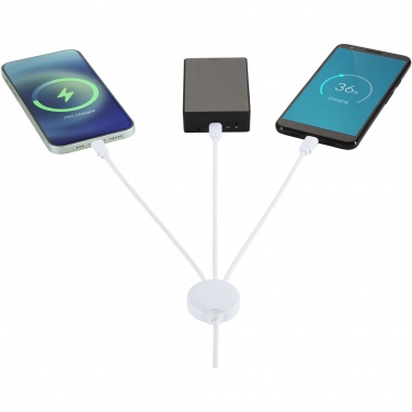 Logotrade corporate gift image of: Pure 5-in-1 charging cable with antibacterial additive