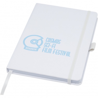 Logotrade business gift image of: Honua A5 recycled paper notebook with recycled PET cover