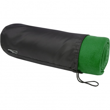 Logo trade promotional merchandise image of: Willow GRS RPET polar fleece blanket