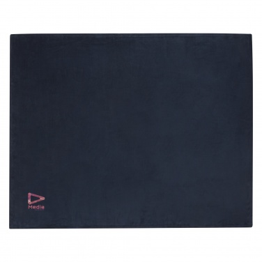 Logotrade business gifts photo of: Lily GRS certified RPET coral fleece blanket