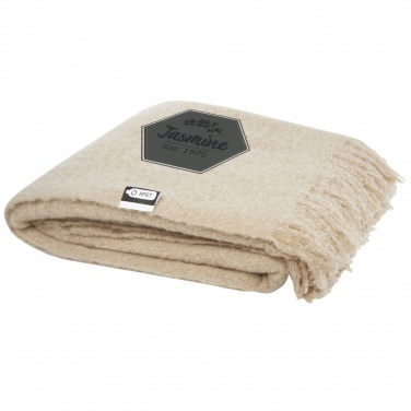 Logo trade promotional giveaways picture of: Ivy GRS certified RPET blanket
