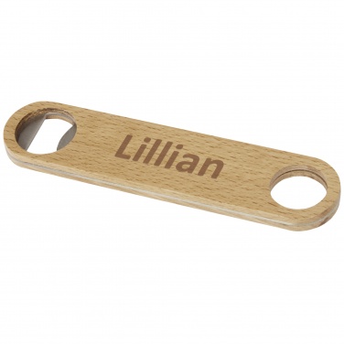Logotrade promotional merchandise image of: Origina wooden bottle opener