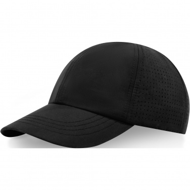 Logo trade promotional merchandise picture of: Mica 6 panel GRS recycled cool fit cap