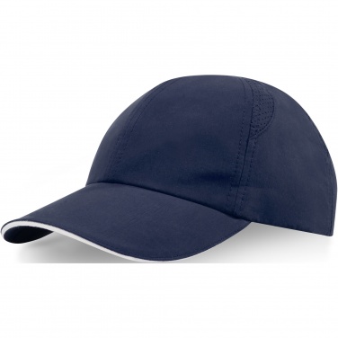 Logotrade promotional giveaway picture of: Morion 6 panel GRS recycled cool fit sandwich cap
