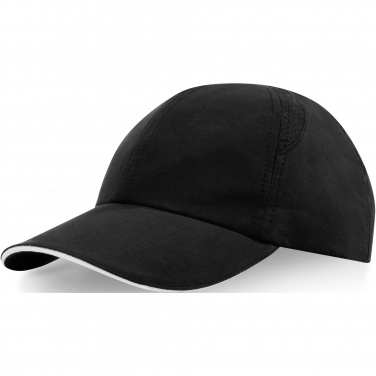 Logotrade promotional merchandise image of: Morion 6 panel GRS recycled cool fit sandwich cap