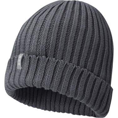 Logo trade promotional merchandise image of: Ives organic beanie
