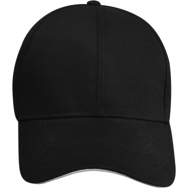 Logotrade promotional product image of: Topaz 6 panel GRS recycled sandwich cap