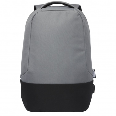 Logo trade promotional item photo of: Cover GRS RPET anti-theft backpack 18L