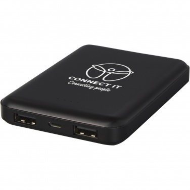 Logotrade promotional gift image of: Gleam 5000 mAh ultra slim light-up power bank