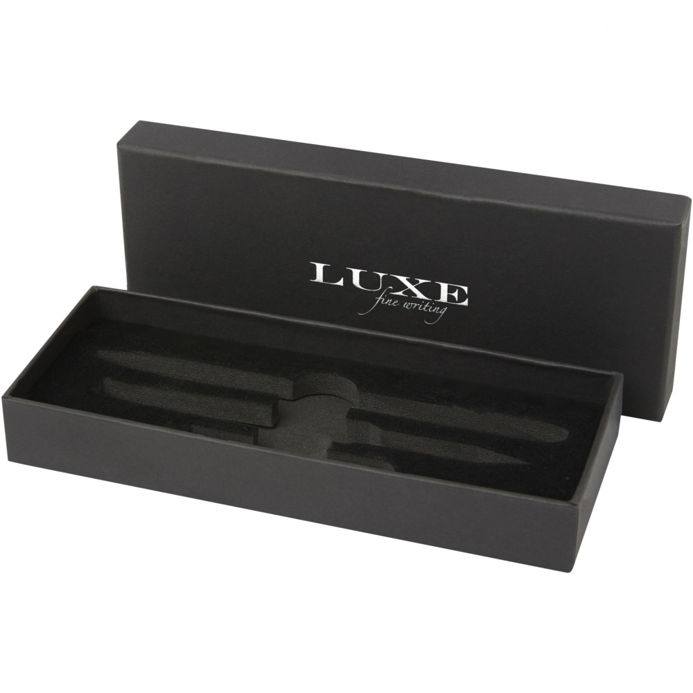 Logotrade promotional item image of: Tactical Dark duo pen gift box
