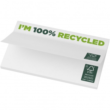 Logotrade promotional product picture of: Sticky-Mate® recycled sticky notes 127 x 75 mm