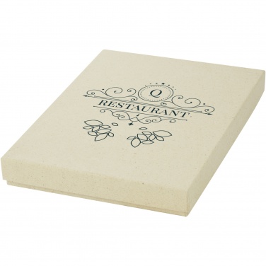 Logotrade promotional gift picture of: Verde 3-piece grass paper stationery gift set