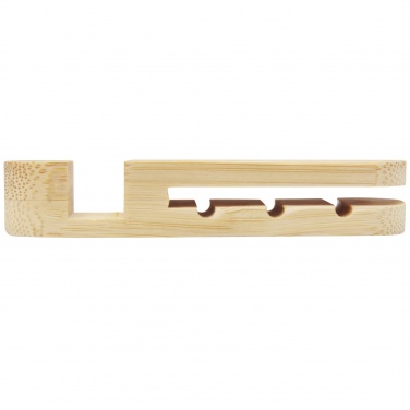 Logo trade promotional product photo of: Edulis bamboo cable manager 