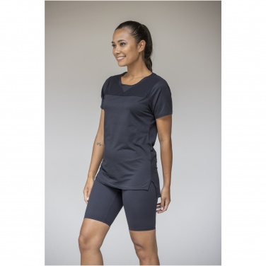 Logo trade promotional product photo of: Borax short sleeve women's GRS recycled cool fit t-shirt
