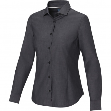 Logo trade promotional merchandise picture of: Cuprite long sleeve women's organic shirt