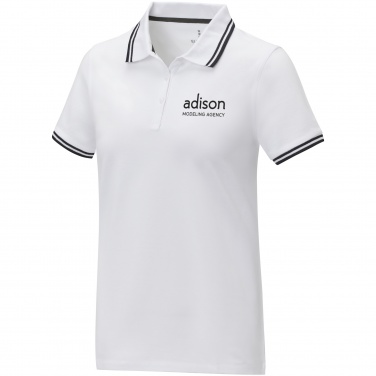 Logotrade promotional gifts photo of: Amarago short sleeve women's tipping polo