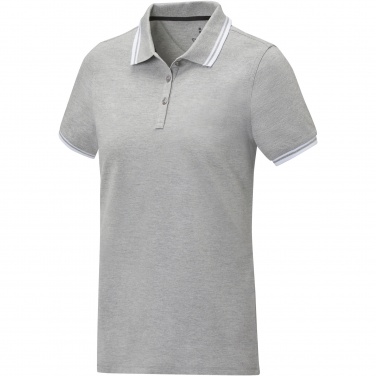 Logotrade promotional merchandise photo of: Amarago short sleeve women's tipping polo