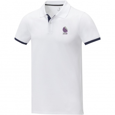 Logo trade promotional items picture of: Morgan short sleeve men's duotone polo