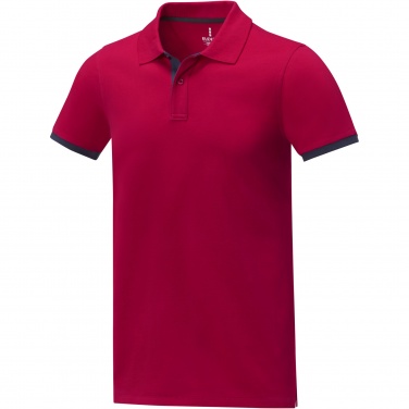 Logotrade corporate gift picture of: Morgan short sleeve men's duotone polo