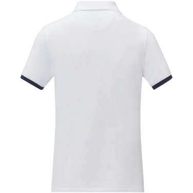 Logo trade advertising products picture of: Morgan short sleeve women's duotone polo
